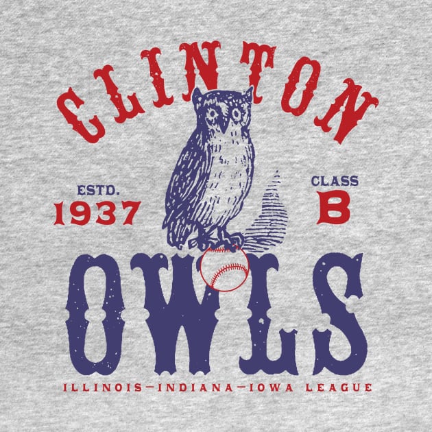 Clinton Owls by MindsparkCreative